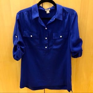 Jcrew cobalt blue top